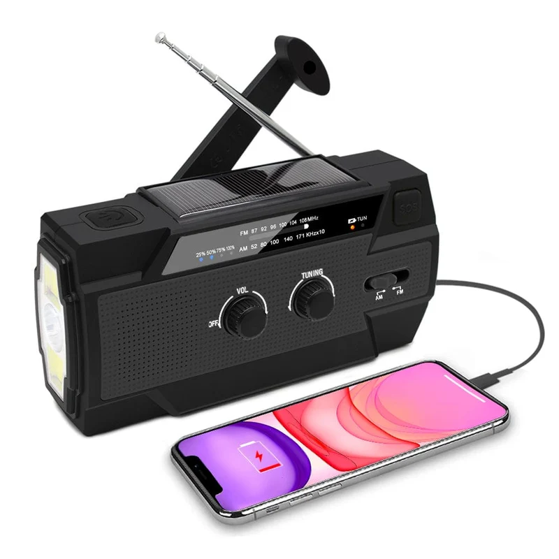 Multifunktionales SOS Outdoor- und Notfallradio