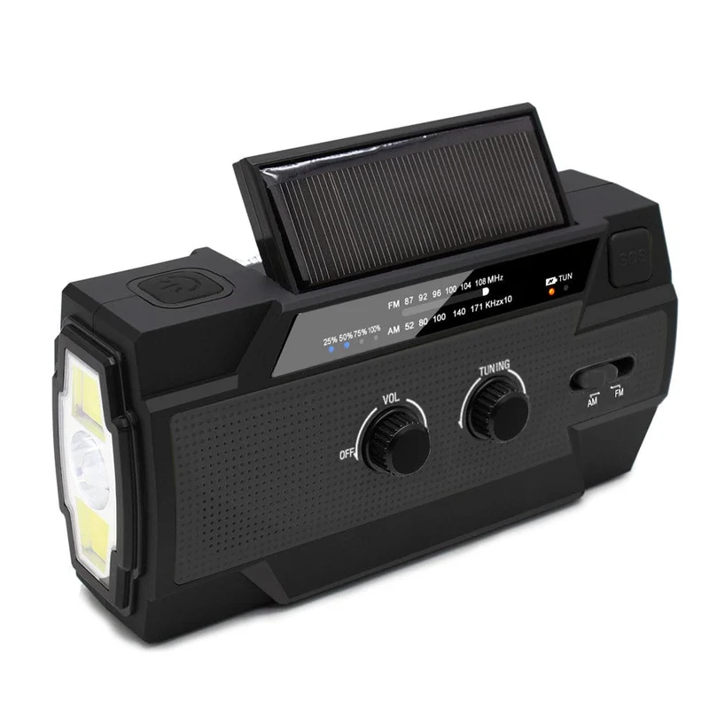 Multifunktionales SOS Outdoor- und Notfallradio