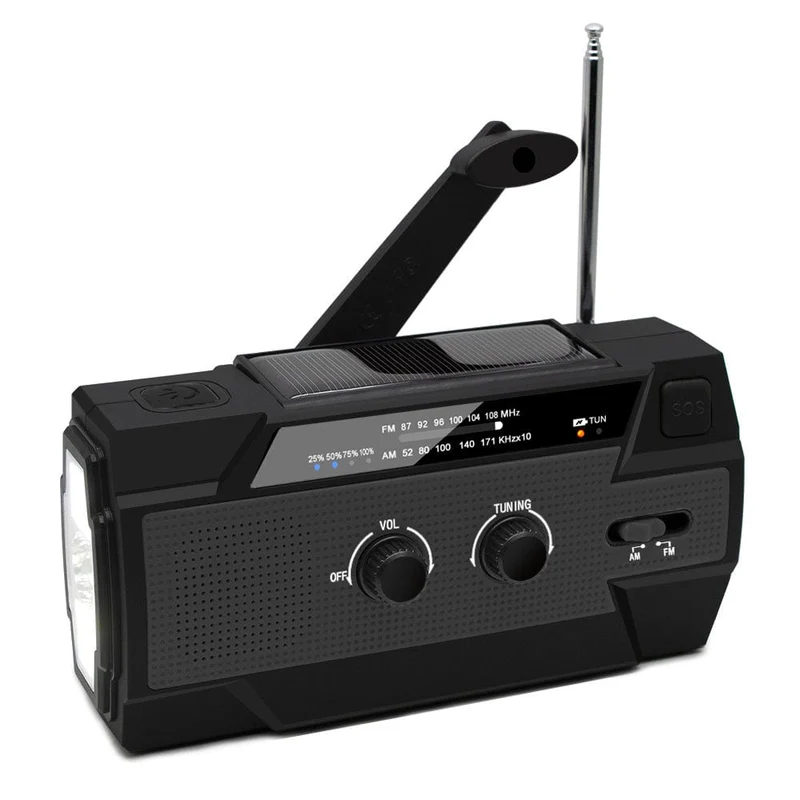 Multifunktionales SOS Outdoor- und Notfallradio