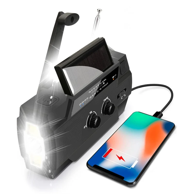 Multifunktionales SOS Outdoor- und Notfallradio