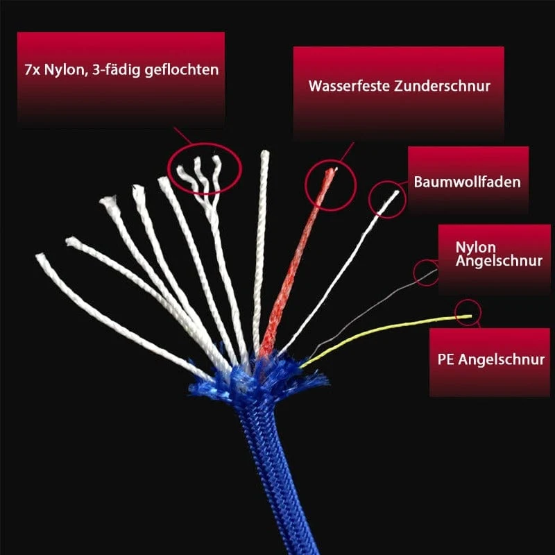 Multifunktionales Survival Paracord 550 - 30m