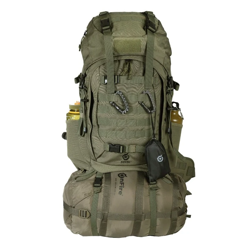 Taktischer Rucksack 50+5L plus Zubehör