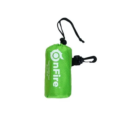 Kleines Outdoor-Handtuch mit Bambus Aktivkohlefasern 40x80 cm