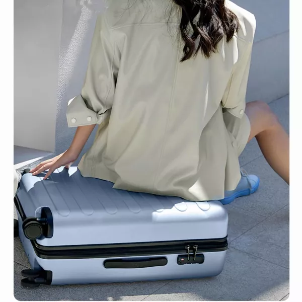 SUGIFT 20in Carry-On Luggage Lightweight and Hardshell Luggage with Spinner Wheels and YKK Zipper