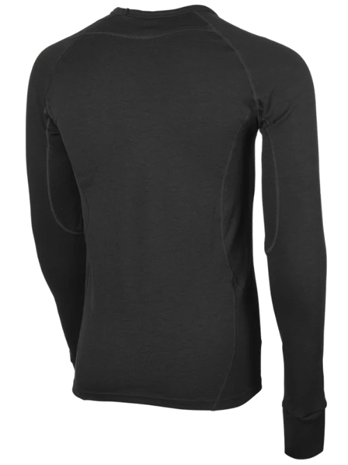 Funktions-Langarmshirt mit Merinowolle