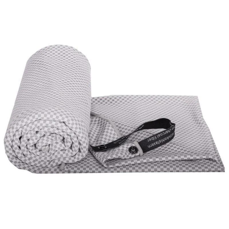 Großes Outdoor-Handtuch mit Bambus Aktivkohlefasern 80x180 cm