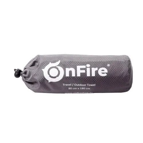 Großes Outdoor-Handtuch mit Bambus Aktivkohlefasern 80x180 cm