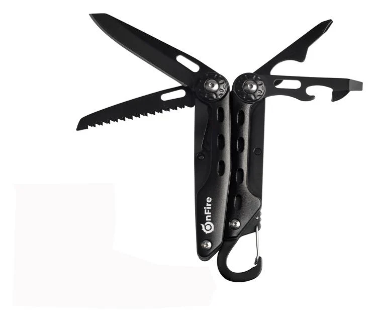 Multitool mit 8 Funktionen und Karabiner