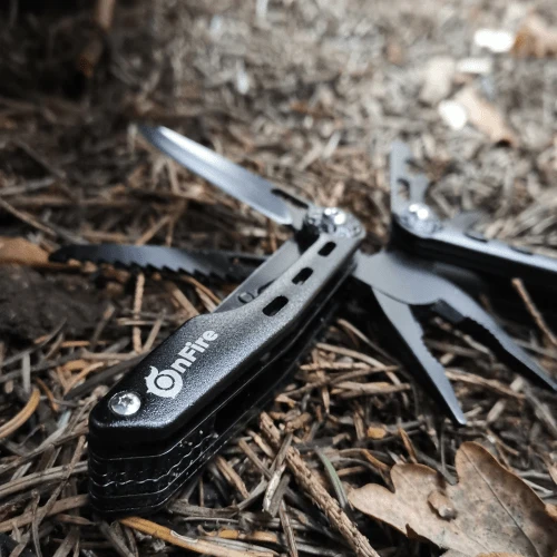 Multitool mit 8 Funktionen und Karabiner