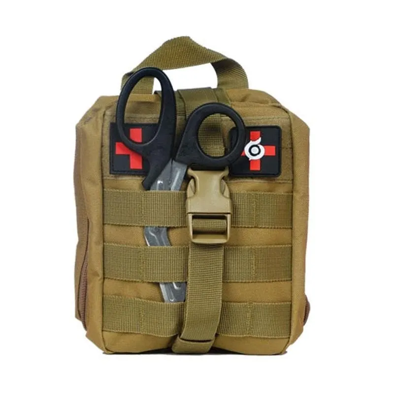 Gefüllte Tactical IFAK Erste Hilfe Pouch