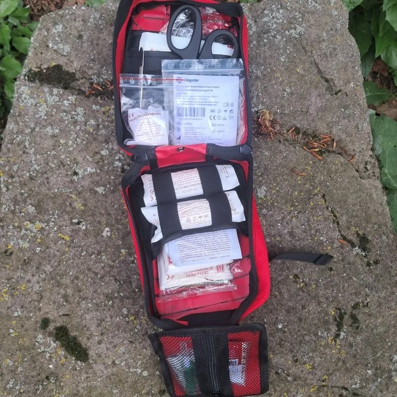 Gefüllte Tactical IFAK Erste Hilfe Pouch