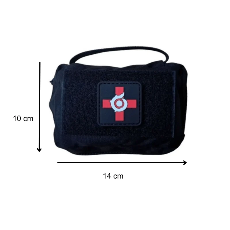Gefüllte Tactical First Aid Kit Cordura® plus 12 Verbandsmaterialien