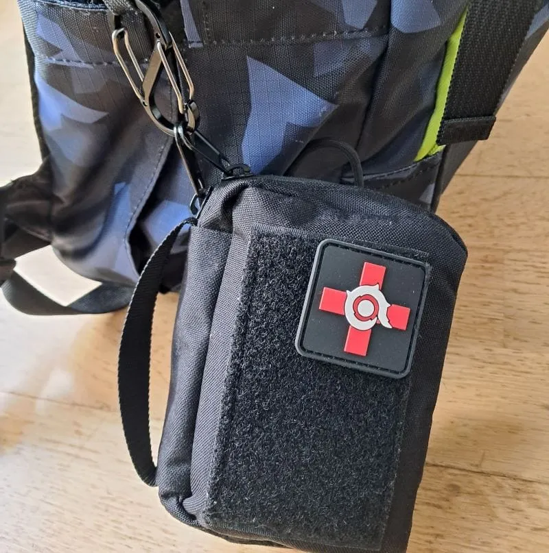 Gefüllte Tactical First Aid Kit Cordura® plus 12 Verbandsmaterialien