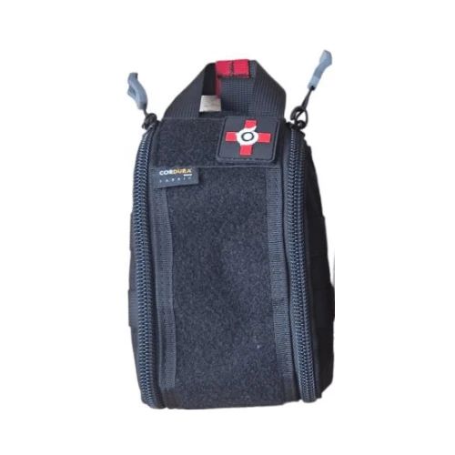 Gefüllter Cordura® Tactical IFAK plus 14 Verbandsmaterialien