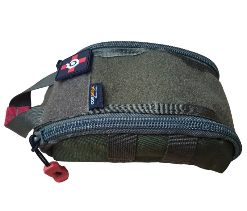 Gefüllter Cordura® Tactical IFAK plus 14 Verbandsmaterialien