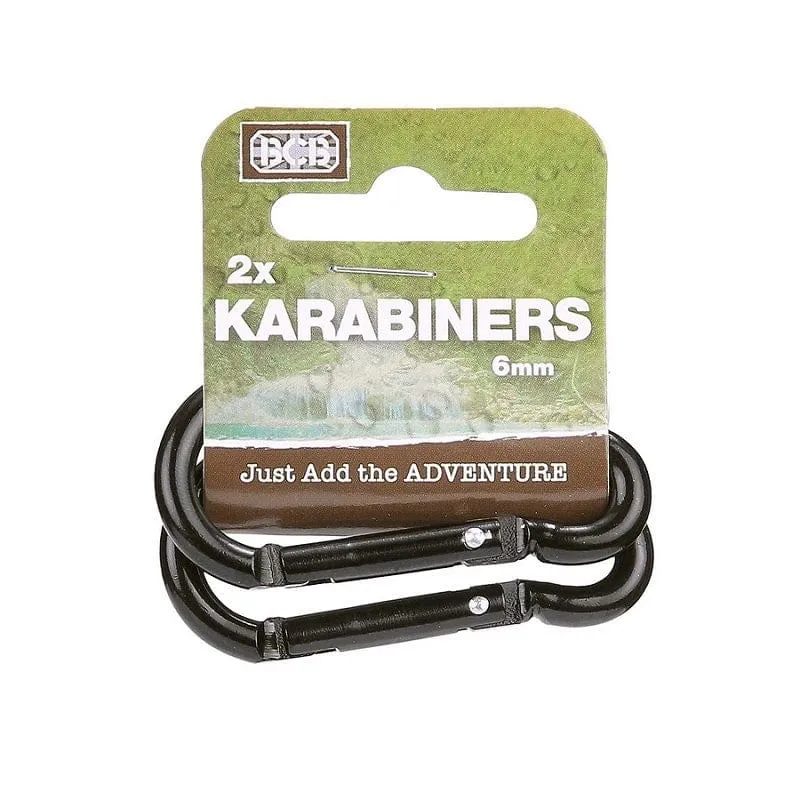 BCB 6mm Karabiner (2 Stück)