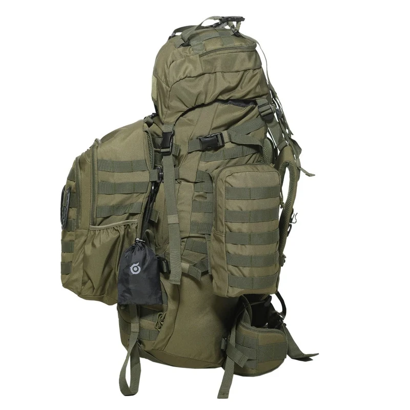 Taktischer Expeditions-Rucksack 90L inkl. 15L Daypack plus Zubehör