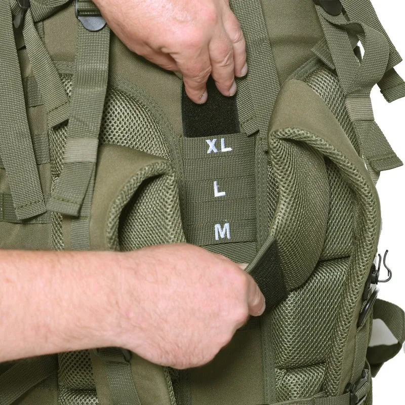 Taktischer Expeditions-Rucksack 90L inkl. 15L Daypack plus Zubehör