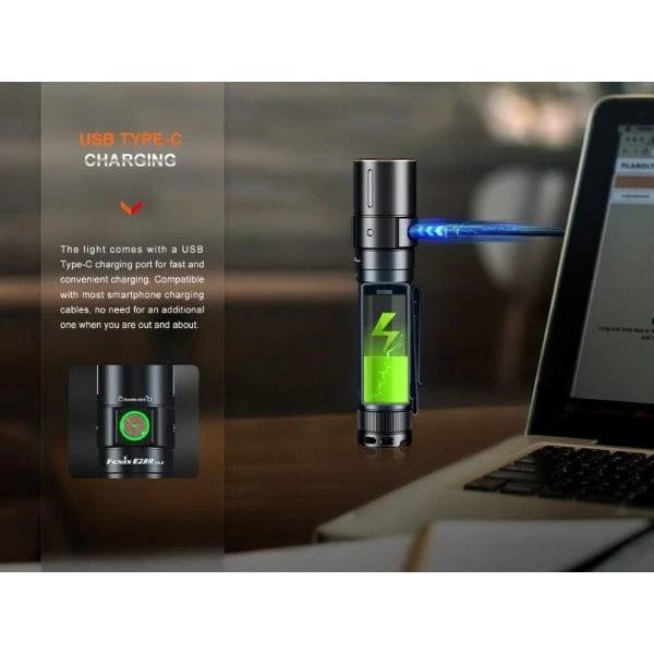 Fenix E28R V2.0 LED 1700 Lumen Taschenlampe