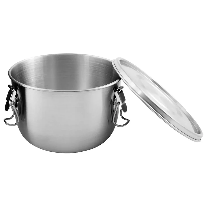Essensbehälter Foodcontainer 1 L stainless steel
