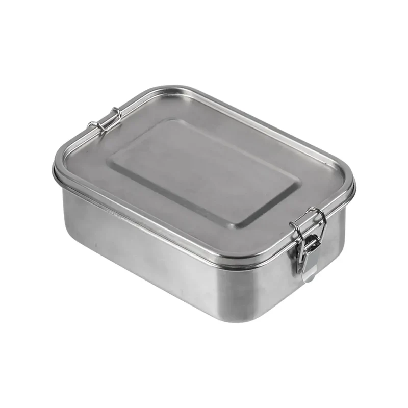 Lunchbox Stainless Steel 18 x 14 x 6.5 cm