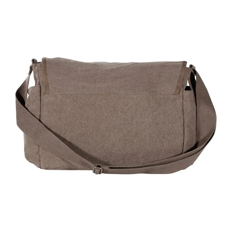 Umhängetasche Messenger Bag Classic braun