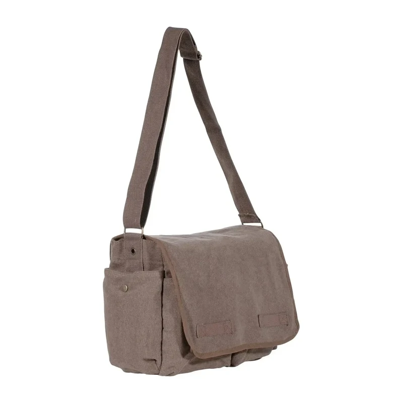 Umhängetasche Messenger Bag Classic braun