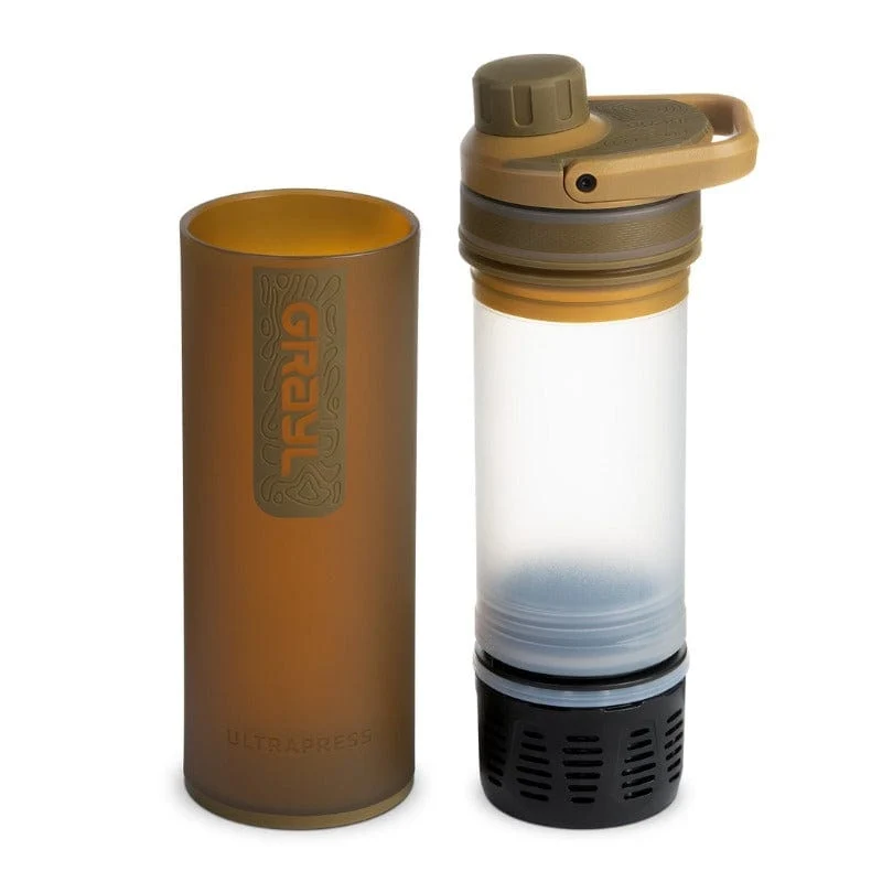UltraPress® Wasserfilter mit Trinkflasche 473ml