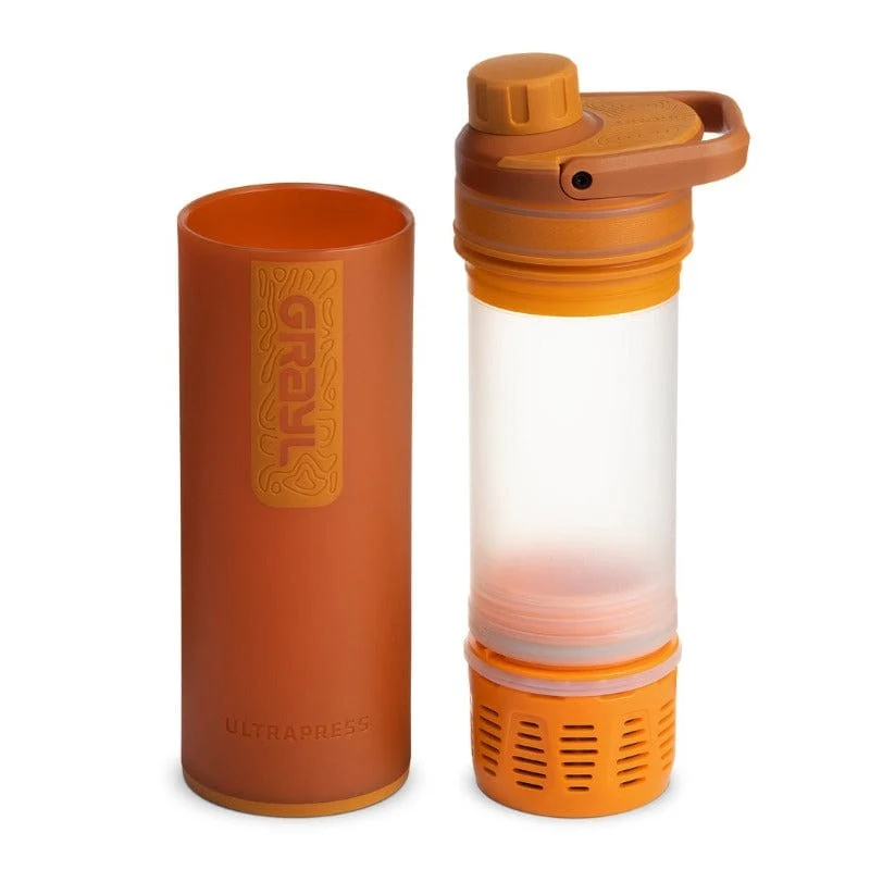 UltraPress® Wasserfilter mit Trinkflasche 473ml