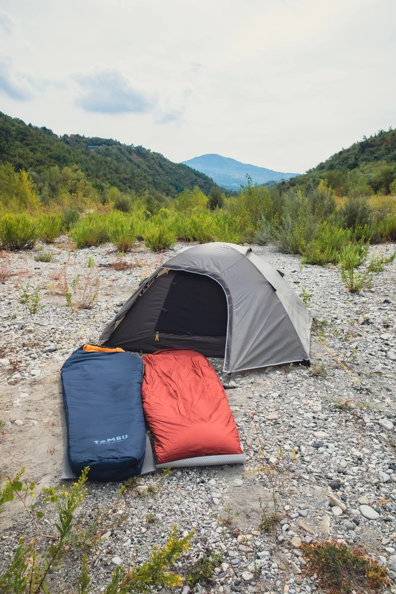 BINODANA 2 Personen Trekking Kuppel Zelt