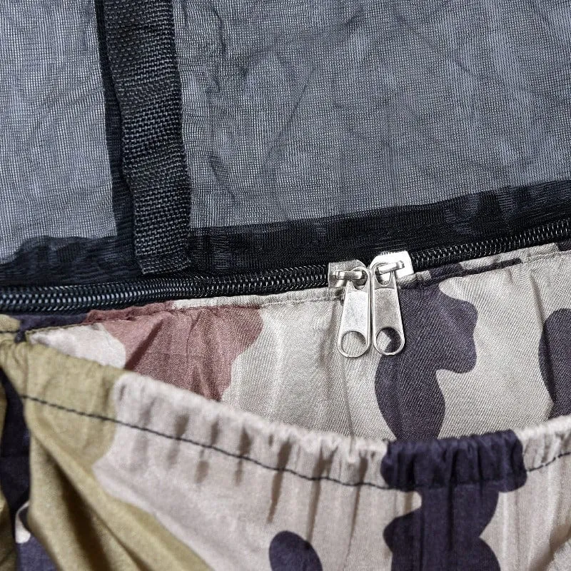 XXL Extra große Hängematte mit Moskitonetz im Camo-Look