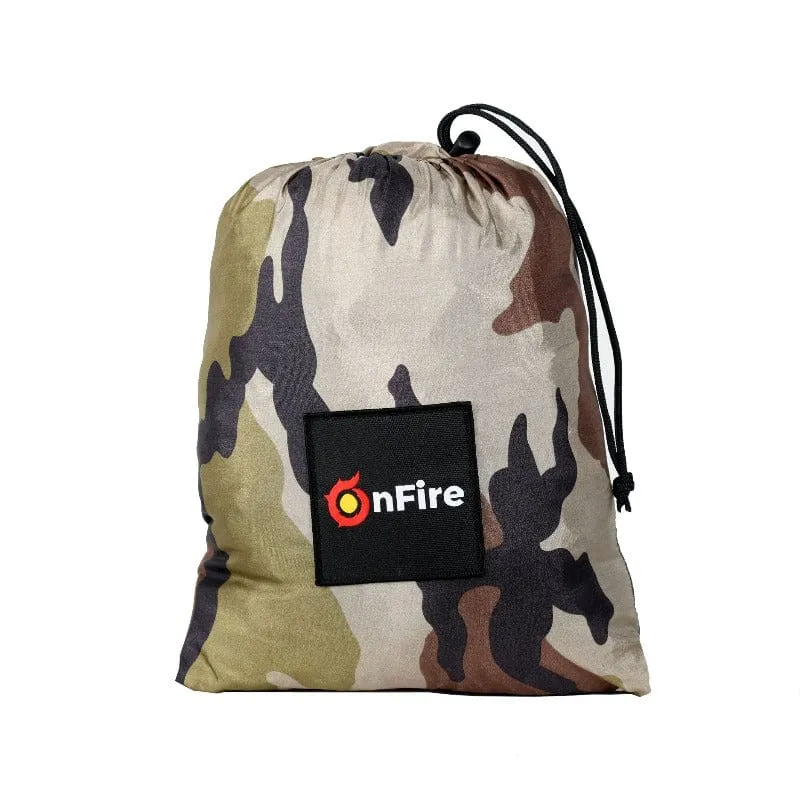 XXL Extra große Hängematte mit Moskitonetz im Camo-Look