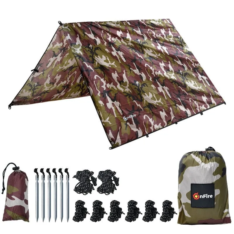 Multi-Purpose Tarp Zelt-Plane Camo