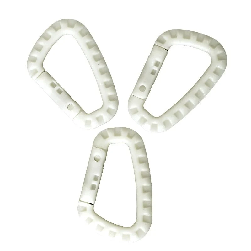 Karabiner 3er-Pack / glow in the dark