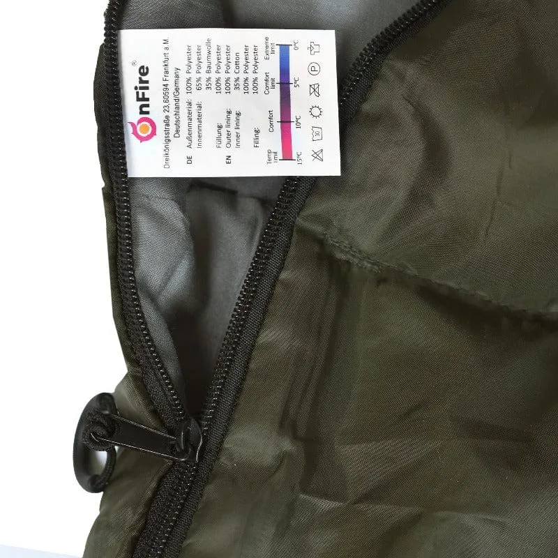Leichter Envelope Decken Schlafsack plus Kopfkissenbezug