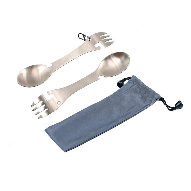 Multifunktionaler Survival Spork (5 in 1) plus S-Haken