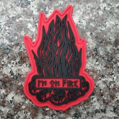 I'M ON FIRE Patch (8 x 5,3 cm)