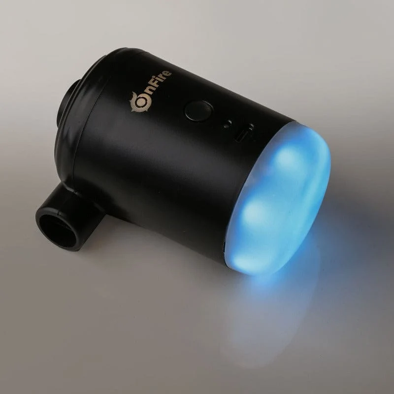 Elektrische und wiederaufladbare Luftpumpe mit LED Lampe