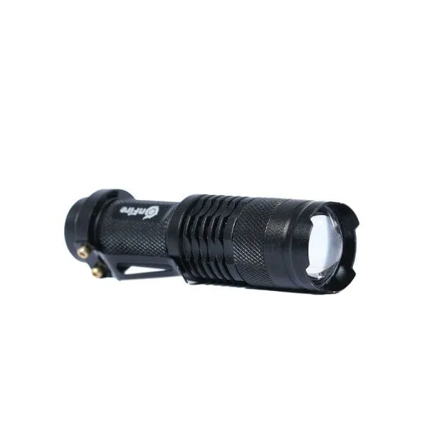LED-Mini Taschenlampe mit 3 Modi+Zoom