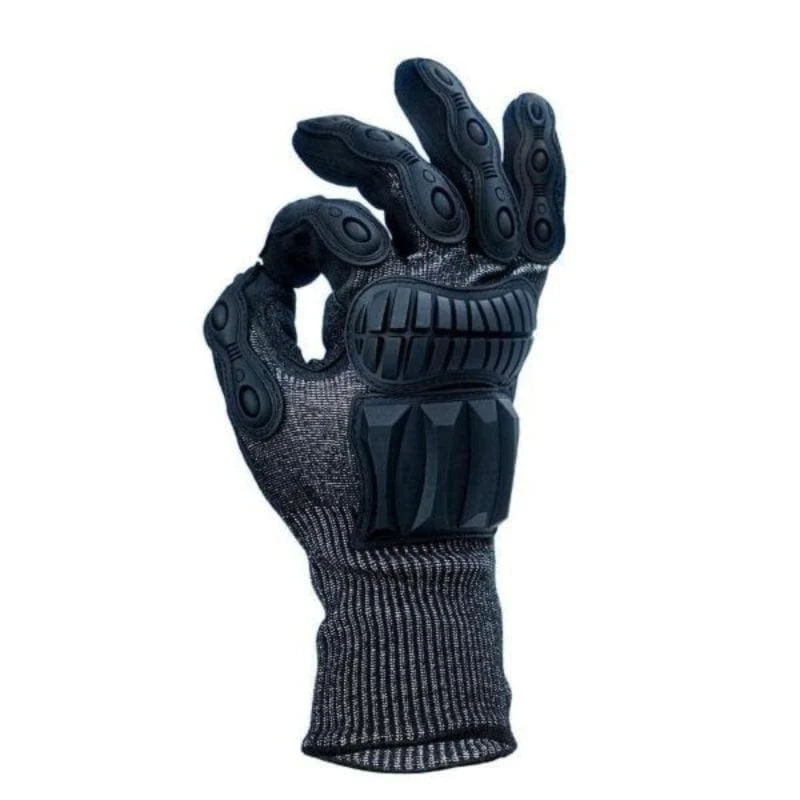 N5SP Black Schnittschutz Handschuhe mit Handschuhhalter