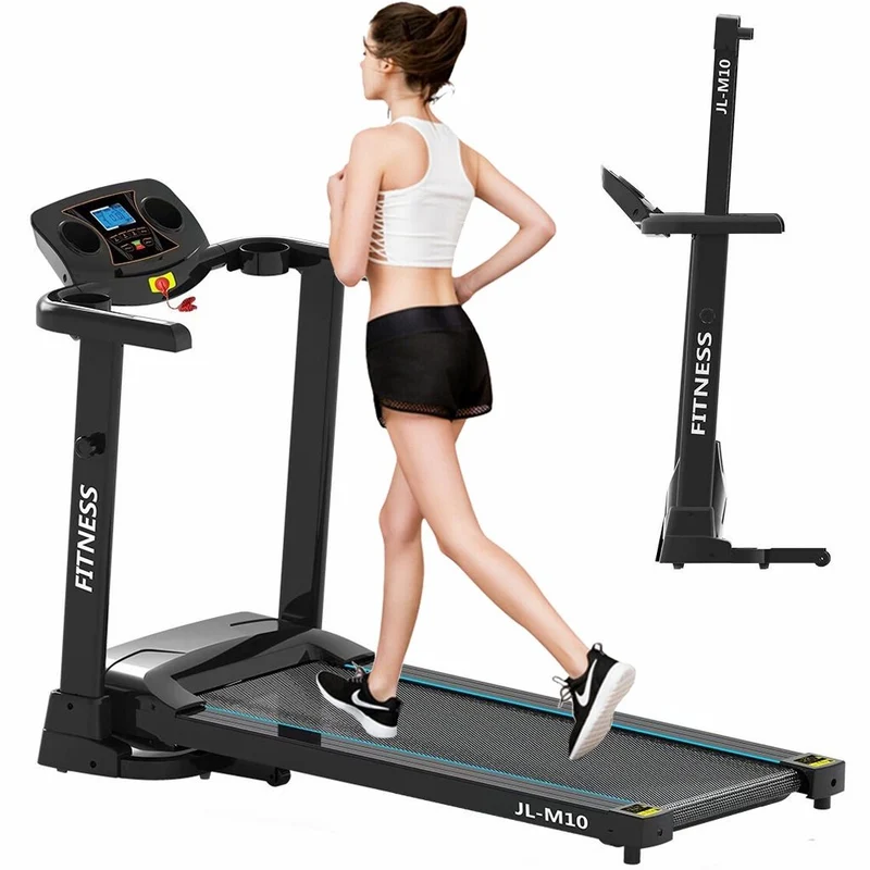 SKONYON M10 Folding Treadmill with LED Display for Home Gyms