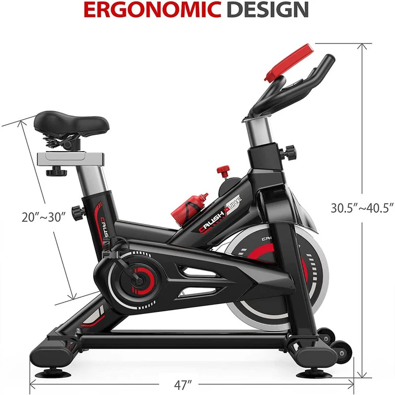 SKONYON 305A Indoor Stationary Exercise Cycling Training Bike for Home Cardio Workout