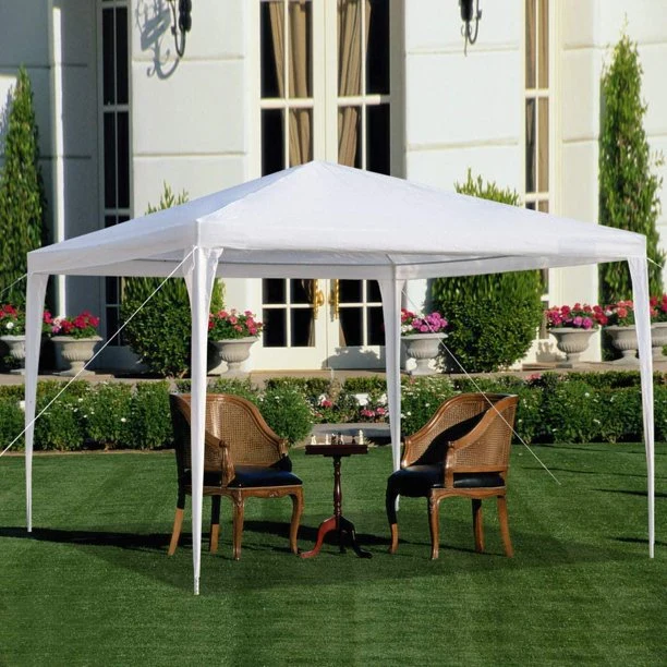 SUGIFT 10'x10' Patio Tent Party Beach Tent with 3 Removable Side Walls
