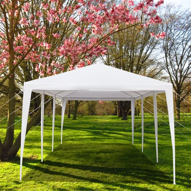 SUGIFT 10'x10' Patio Tent Party Beach Tent with 5 Removable Side Walls