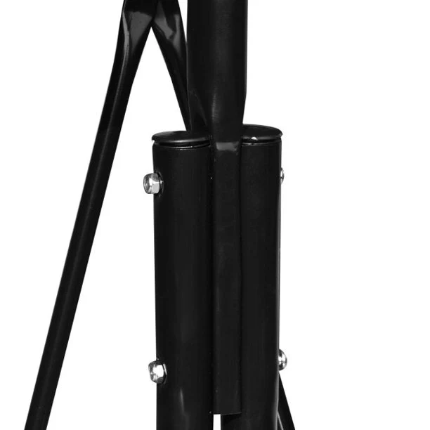 SUGIFT 2 Person Canopy Swing Weather Resistant for Porch Garden Backyard Lawn£¬Black