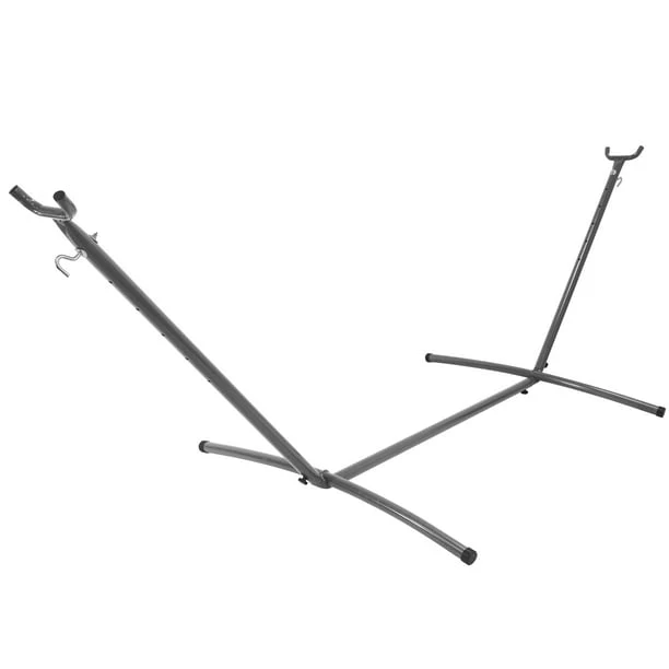 SUGIFT Steel Gray Hammock Stand