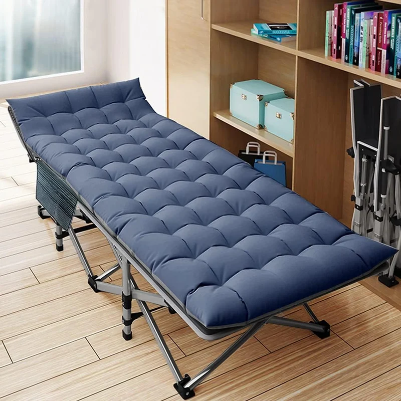 Folding Camping Cots for Adults, 2 Pack Heavy Duty cot with Carry Bag, Portable Sleeping Bed for Camp Office Use Outdoor Cot Bed for Traveling