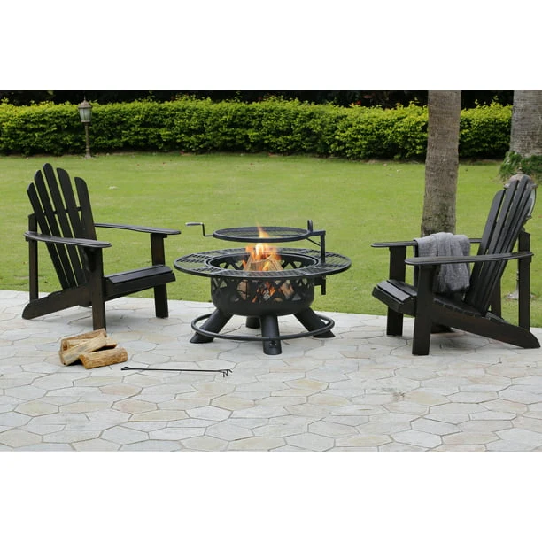 SUGIFT 40inch Ranch Fire Pit