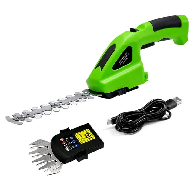 SUGIFT 2-in-1 Grass Shear and Hedger, Green