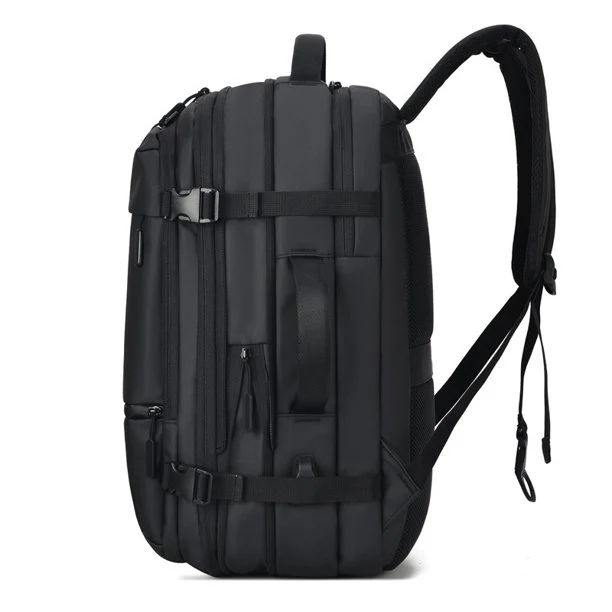 SUGIFT Unisex Expandable Team Backpack, Black